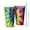 Rainbow Tie Dye, variant on 16oz Tumblers Colorful Floral Pattern Stainless Steel Vacuum Insulated Double Wall Travel Tumbler Cups Mug with Lid and Straw,Cleaning Brush for Coffee,Tea