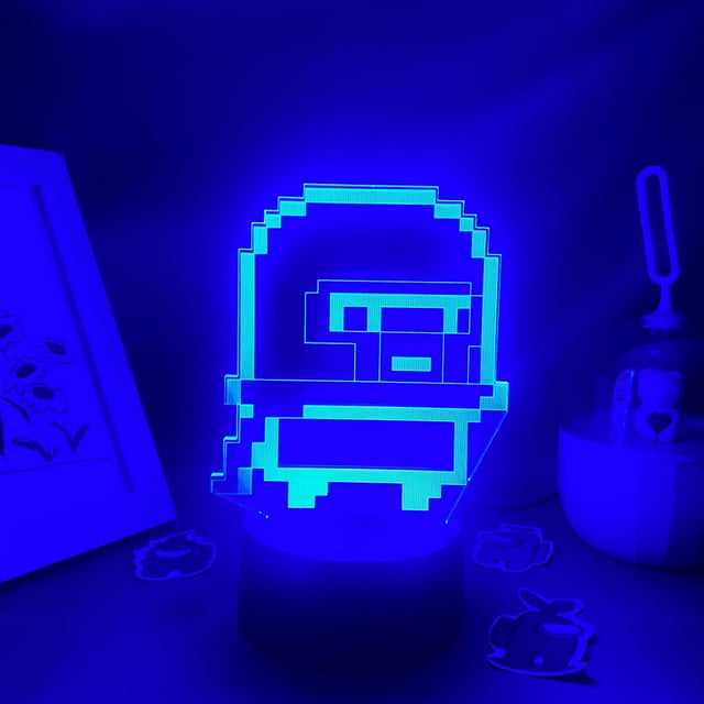 Luz nocturna LED 3D que cambia de color Souls Knights Knights