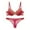 Red, variant on Lace Bras for Women,Womens Push Up Wireless Bra and Thong Set Total Support Comfortable Everyday Bras for Daily Wear