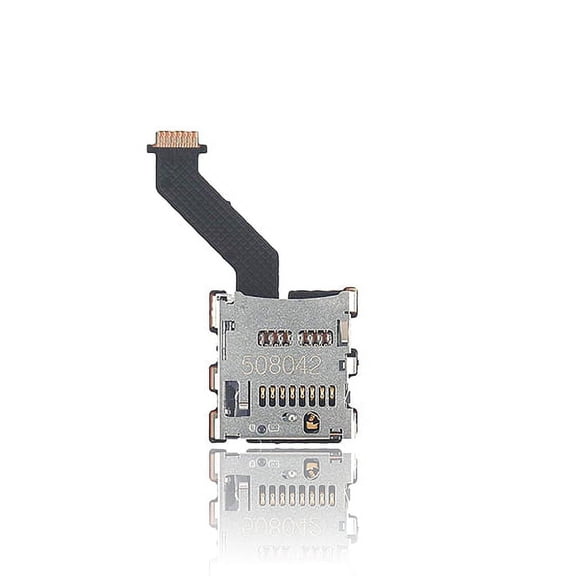 Replacement MicroSD Sim Card Reader Holder With Flex Cable Compatible For HTC 10 / M10h / One M10