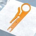 thumbnail image 3 of Pelacables Alicates para engarzar Herramienta para engarzar Cortador para pelar cables Amarillo, 3 of 7