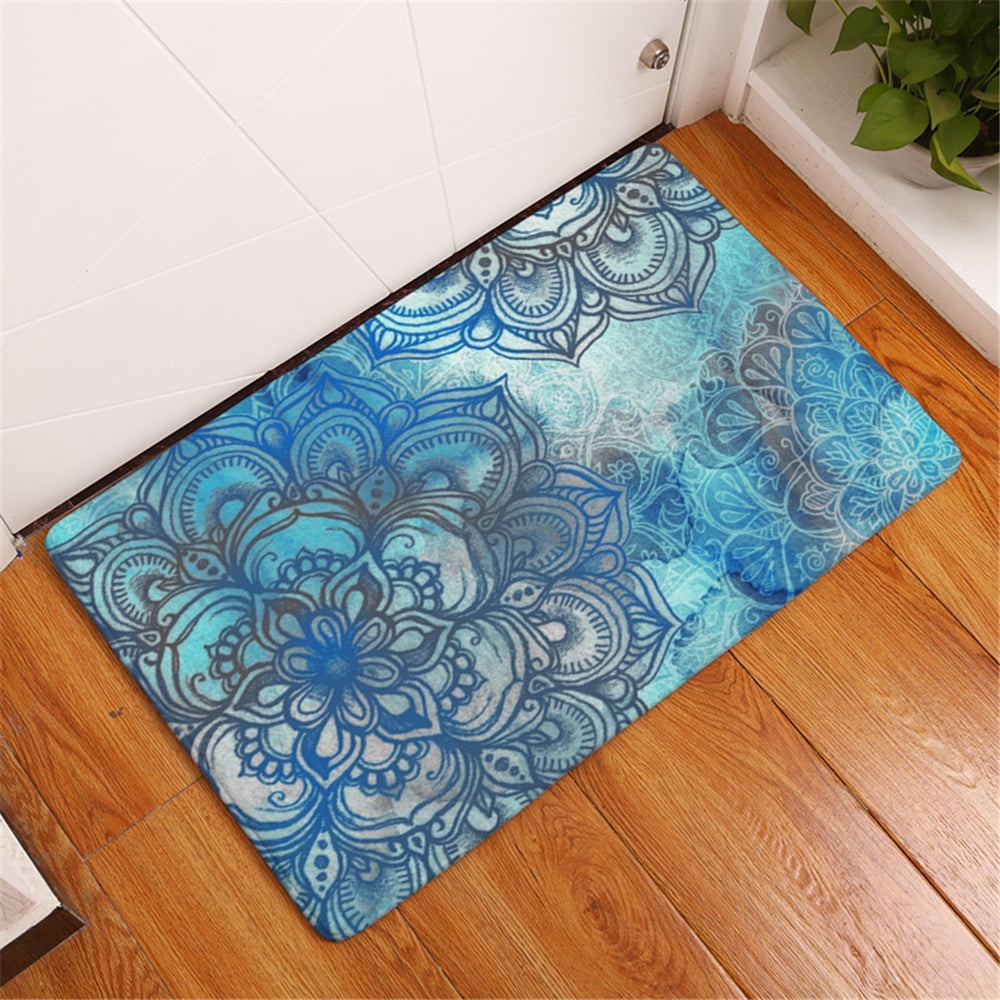 Capreze Bath Mat Non Slip Floor Mats Absorbent Soft Bathroom Rugs ...