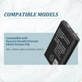 thumbnail image 2 of Powmok 1770mAh Power Battery for Kyocera DuraXV Extreme or DuraXE Epic, SCP-73LBPS, 2 of 7