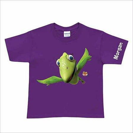 dinosaur train shirt personalized tiny purple toddler