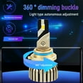 thumbnail image 6 of Chris.W 9006 Led Headlight Bulbs 9006 Led Fog Light Bulbs 9006 Light Bulb Low Beam 9006 Led High Beam Bulbs Hb4 Led Headlight Bulb Headlight Assembly 9006 Fog Lamp Automotive Headlights (Pack of 2), 6 of 7