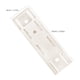 thumbnail image 2 of Milisten 10Ud Soporte Para Regleta Adhesivo Blancó Para Montaje En Pared Sin Daños Ni Taladro, 2 of 8