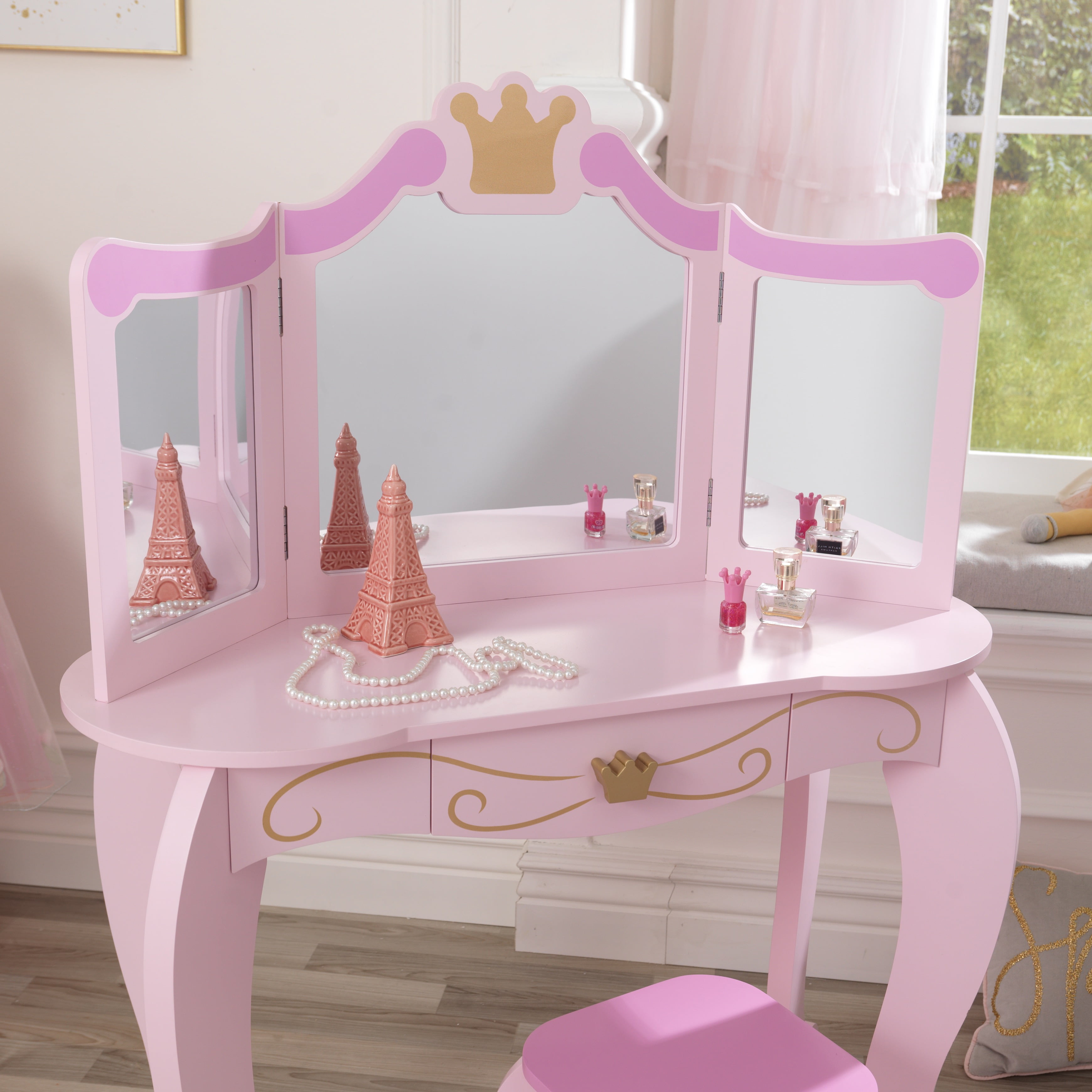 kidkraft princess vanity
