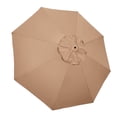thumbnail image 1 of Matsuzay Reemplazo de paraguas impermeable para exteriores, reemplazo de paraguas fácil de usar, extraíble y lavable Jardín y Patio Café, 1 of 6