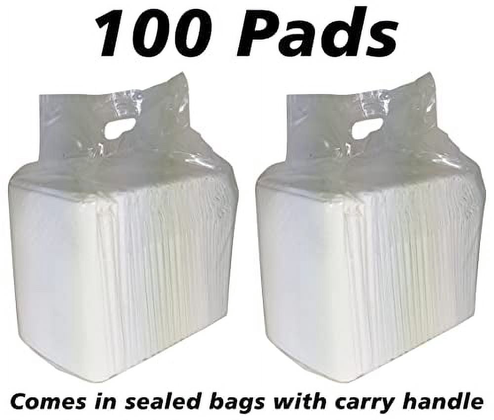 25 Count X-Large Leak-Proof Pee Pads, 5 Layers with Attractant Scent to Improve Potty Training Success, 28" x 34"