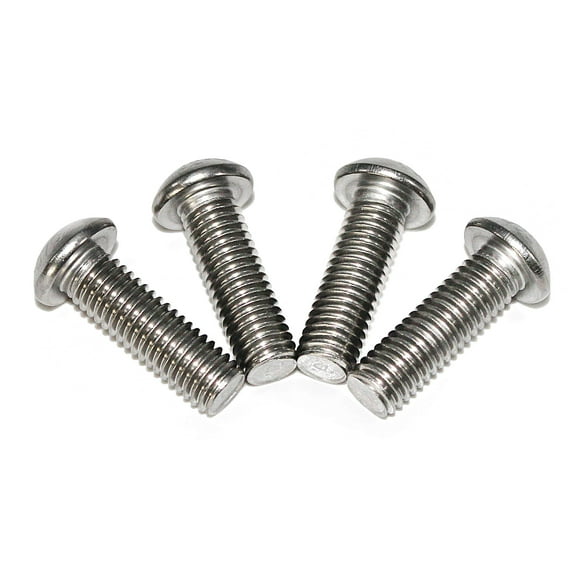 M6-1.0 x 20 mm Button Head Socket Cap Screws, ISO7380, 18-8 Stainless Steel, Allen Hex Drive by Fullerkreg, Quantity 25, Come in a Plastic Case