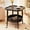 Black, variant on Storage Cabinet, InsCrazy Decor Nightstands Furniture Side Tables Night Stand Corner Cabinet Bedroom Side Table Small End Tables for Bedroom