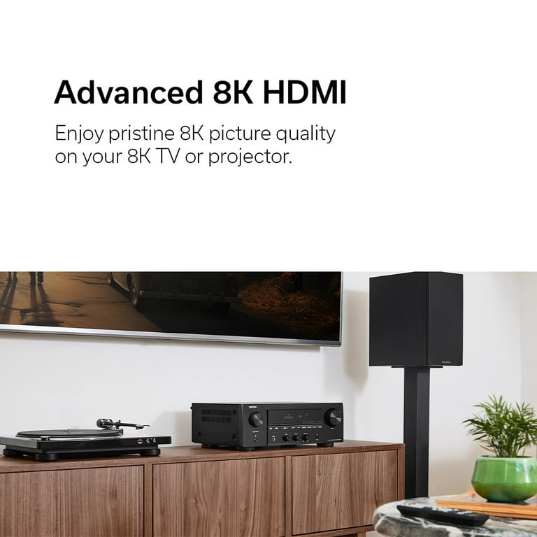 Denon DRA-900H 2.1 Built-In 8K Channel with Receiver AV HEOS Stereo