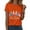 Orange, variant on Duqingm Christmas Squad Shirt Christmas Shirts for Women Merry and Bright Christmas Shirt Xmas Tree Graphic Holiday T-Shirt Tops Orange,2XL