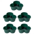 thumbnail image 1 of Macetas Apilables de Jardinería Vertical, para Fresas, Flores, Verduras, Macetas Tridimensionales (5 Piezas) Verde, 1 of 5