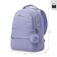 thumbnail image 3 of TOTTO Mochila Mediana - Reforzada para Mujer Porta Laptop 14 con Bolsillo Secreto | Escuela - Oficin purpura M, 3 of 7