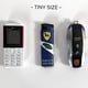 thumbnail image 2 of c5I BM5310 1.33-Inch Mini Triple SIM Standby Bar Phone Portable f1R 2G Cell Phone - Yellow Black, 2 of 3