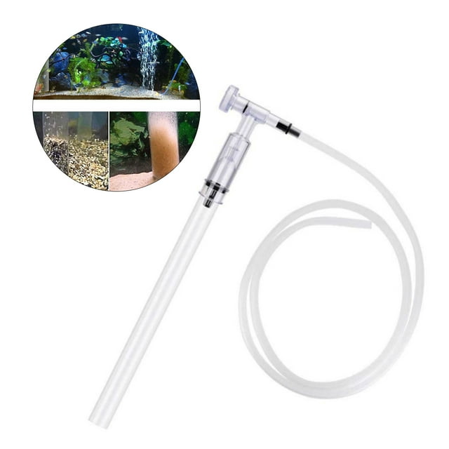 Miangastore Aquarium Gravel Vacuum Siphon Fish Tank Sand Cleaner Water Filter