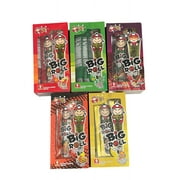 TAO KAE NOI الأعشاب البحرية المشوية Big Roll Trial Mix of 5 Flavors x 9 Rolls؛ طعم تايلاند