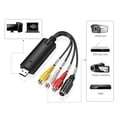 thumbnail image 1 of USB Collection Card, Small Size USB Video Capture Card Black Multifunctional Compatible Video Collection Card  For TV Set-Top Box For Computer, 1 of 8