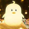 thumbnail image 1 of Lindo Pingüino Luz Nocturna Para Niños, Regalos De Cumpleaños Kawaii Decoración De La Habitación Decoraciones De Dormitorio Para Bebés, Niñas Y Niños, Led 9 Porta Animales Que, 1 of 5