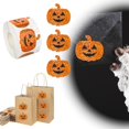 thumbnail image 4 of 1 Roll Of Sticker Halloween Sticker Classic Pattern For Card Present For Party (500 Sheets), 4 of 7
