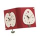 thumbnail image 5 of Reloj rojo de del reloj de pared de la pared de la pared de la pared innovador innovador reloj decorativo moderno para salón de, 5 of 8