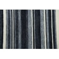 thumbnail image 4 of Rizzy Rugs Villa Area Rug VLA103 Charcoal/Gray Banded Rows 7' 6" x 9' 6" Rectangle, 4 of 5