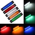 thumbnail image 4 of Wweixi 4piece Truck Side Marker Indicators Light Visibility With Easy To Install LED green, 4 of 6