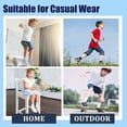 thumbnail image 5 of 15 Pairs Toddler Socks Kids Socks Boys Crew School Athletic Mid Calf Dress Socks 1-13 Years for Boys Girls Children, 5 of 6