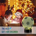 thumbnail image 3 of SZTXJ 3D LED Night Light Optical Illusion Lamp Children's Night Light for Bedroom Bedside Table Daughter Son Surprise Birthday Gift Creative Atmospher, 3 of 5
