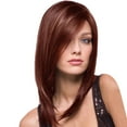 thumbnail image 3 of SUCS Fashion Synthetic Medium Long Hair Brown hair Hair Wig Natural Hair Wigs, 3 of 3