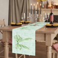 thumbnail image 2 of Table Runners 72 Inches Long Dress Scarves, Green Bow Farmhouse Kitchen/Dining Table Runner, Coffee Tablerunners, Cute Bowknot Minimalist Solid Color 16x72 Inch, 2 of 9
