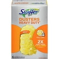 thumbnail image 2 of Heavy Duty Dusters Refill Dust Lock Fiber, Yellow, 6/Box, 2 of 3