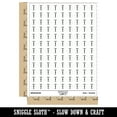 thumbnail image 2 of Razor Shaving Blade 200+ Round Stickers - White - Matte Finish - 0.50" Size, 2 of 3