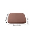 thumbnail image 3 of Ergonomic Memory Foam Seat Cushion, High Resilience Pads for Office Chair Car Seat Gaming Chair, U-Shaped Thick Non- Cotton Linen Chair Cushion for Home Kitchen Dining Daily Comfort, 3 of 6