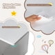 thumbnail image 5 of Costway Juego de Mesa y 2 Sillas para Niños con Cestas de Almacenamiento Extraíbles y Rompecabezas Adicional Gris y Blanco, 5 of 7