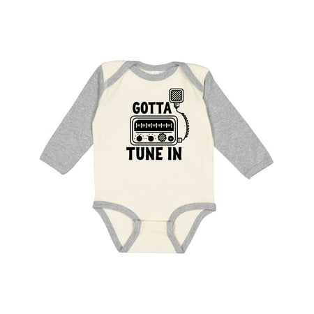 

Inktastic CB Ham Radio Fan Trucker Gift Gift Baby Boy or Baby Girl Long Sleeve Bodysuit