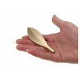 thumbnail image 4 of Set of 6 Gold Leaf Cabinet Door Handles - Trendy Art Deco Style,, 4 of 5
