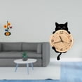 thumbnail image 2 of Soporte de papel higiénico,Porta toallas de papel de encimera,Reloj de pared,Reloj de pared decorativo para baño y dormitorio.,Reloj de pared de gato silencioso y sin tictac,regalo, 2 of 8