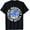 Black-44, variant on Funny Retro Heart Preppy Cherry Support Local Mothers Day Womens T-Shirt