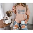 thumbnail image 3 of Life is Good T-Shirts, Wildflower Shirt for Women, Summer Shirt, Inspirational Shirt, Flower Shirts, Positive Vibes Shirts, Motivational Tee, 3 of 6