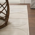 thumbnail image 3 of JONATHAN Y SANDSTONE 2 x 8 Runner Rug, Helena Circles In Squares - White/Cream, SND104B-28, 3 of 8