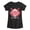 HEATHER BLACK, variant on Instant Message - Baseball Chicago Fitted Short Sleeve Graphic T-Shirt