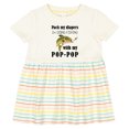 thumbnail image 3 of Inktastic Pack My Diapers I Am Going Fishing with Pop-pop Girls Baby Dress, 3 of 5