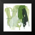 thumbnail image 2 of Vess, June Erica 12x12 Black Modern Framed Museum Art Print Titled - Jade Schematic VII, 2 of 5