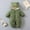 Army Green, variant on Zecgelong Baby Bear Suit Newborn Winter Coat Warm Hooded Jumpsuit For Boys Girls Baby Boy Rompers Size 0-3 Months