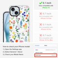 thumbnail image 2 of Funda de teléfono MOSNOVO compatible con iPhone 15 con Magsafe, 2 of 7