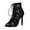 hwj# Black-A209, variant on Women Summer Mesh Sandals Open Toe Ankle Booties Lace Up Stiletto High Heel Sandals Hollow Breathable Hollow Out Formal Dress Footwear For Nightclub Wedding Party Evening,Black-B,9