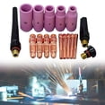 thumbnail image 1 of Kit de Consumibles de Soplete Yotijar Tapa Trasera Repuesto Collet Boquilla de Alúmina, 1 of 10
