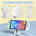 thumbnail image 3 of PlayVital Magic Wings Case for Nintendo Switch 2 - Dockable Anime Cover w/ Stand & Thumb Grips (White), 3 of 9